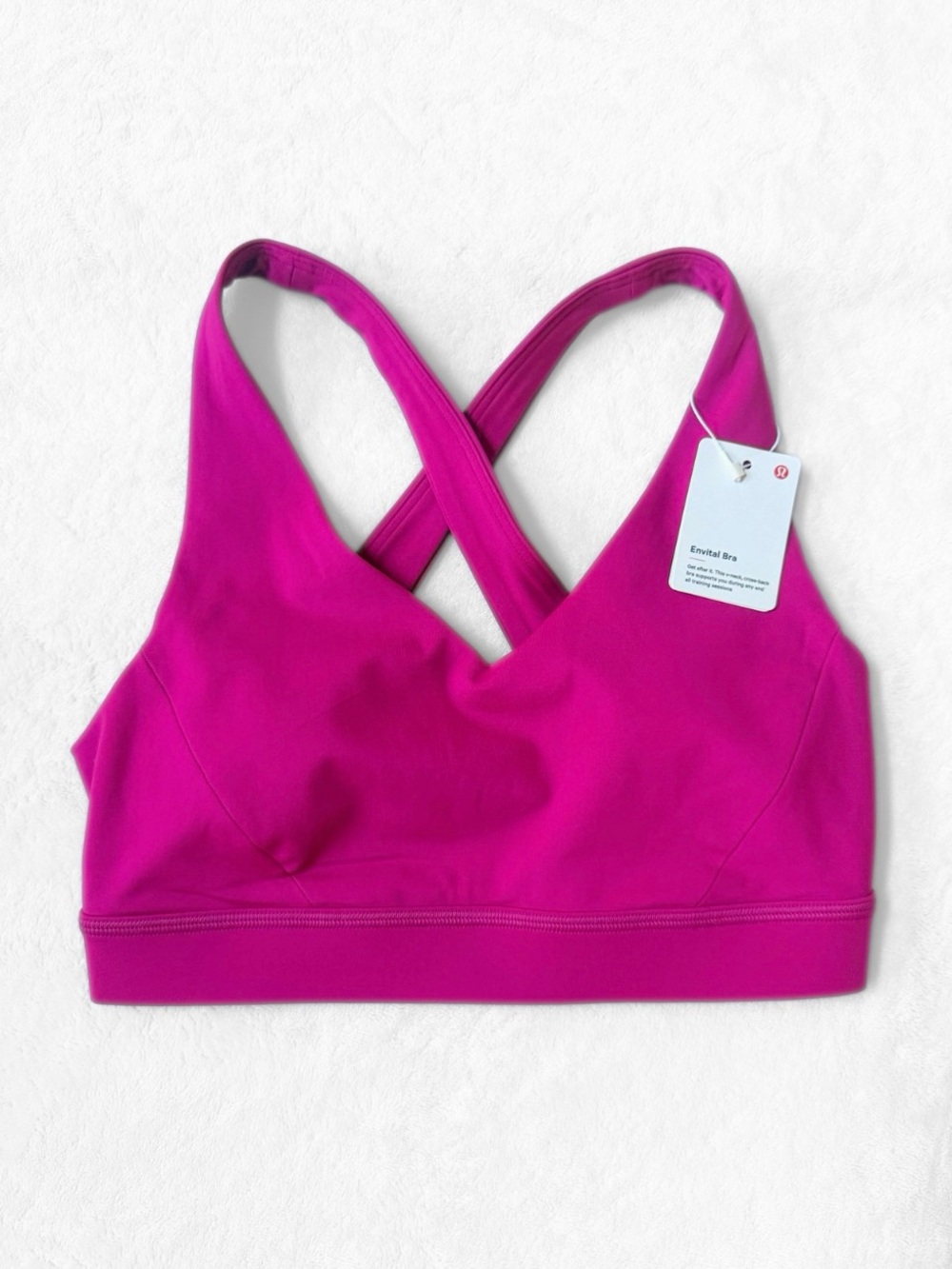 NWT Lululemon Envital Bra B/C – Ripened Raspberry – Size 4